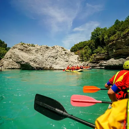 Glamping Albania Rafting Luxuszelt